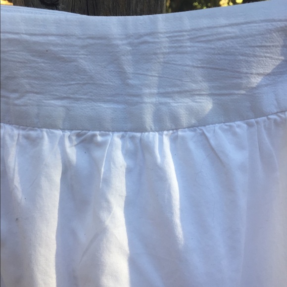 Nue Options cotton knee length  white lace skirt - Picture 5 of 12